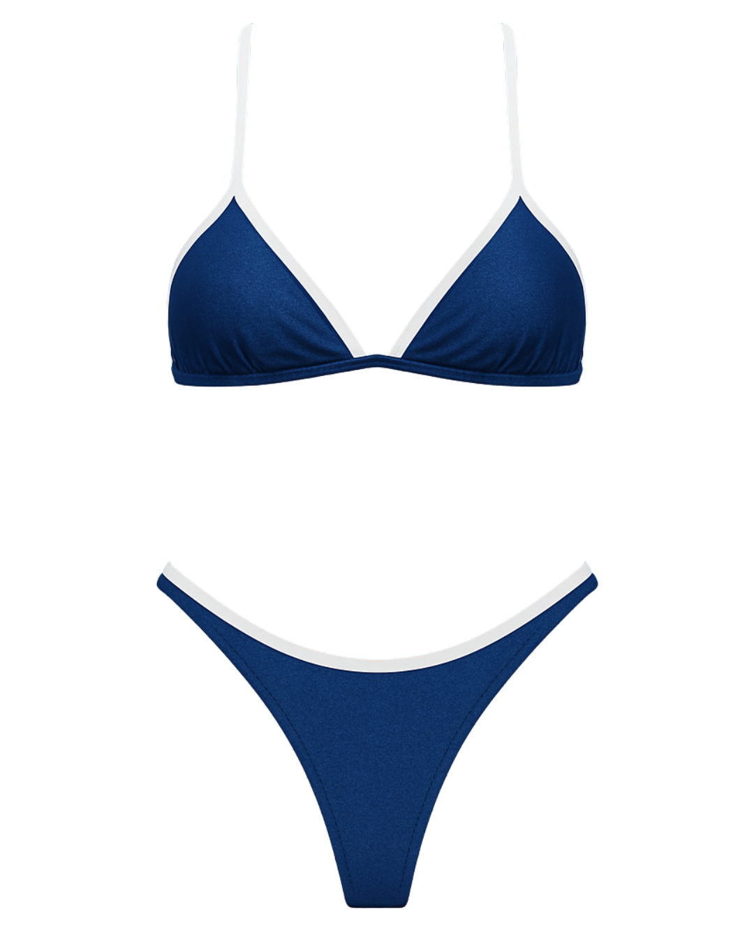 Signature Dark Shiny Blue / White