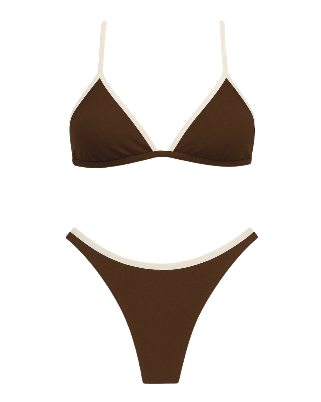Signature Dark Brown / White