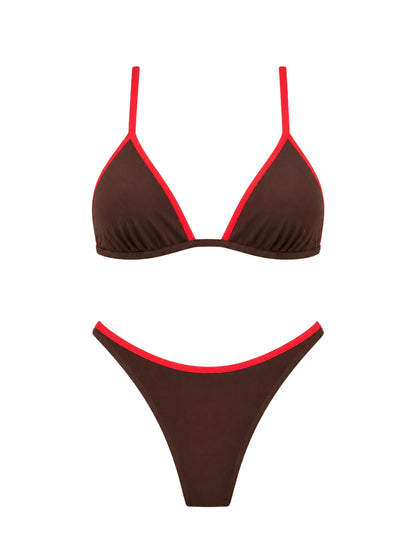 Signature Brown & Red